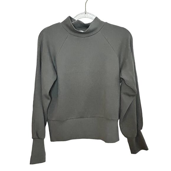 Line and Dot Monroe Turtleneck Gray Womens Size Large - Picture 2 of 7